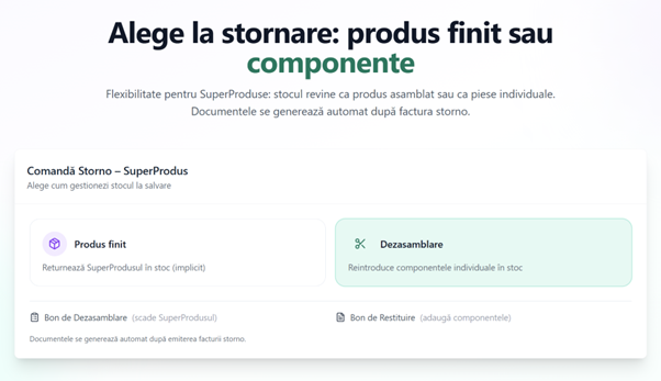 Funcția de Dezasamblare