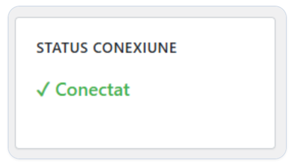 Monitorizare conexiune
